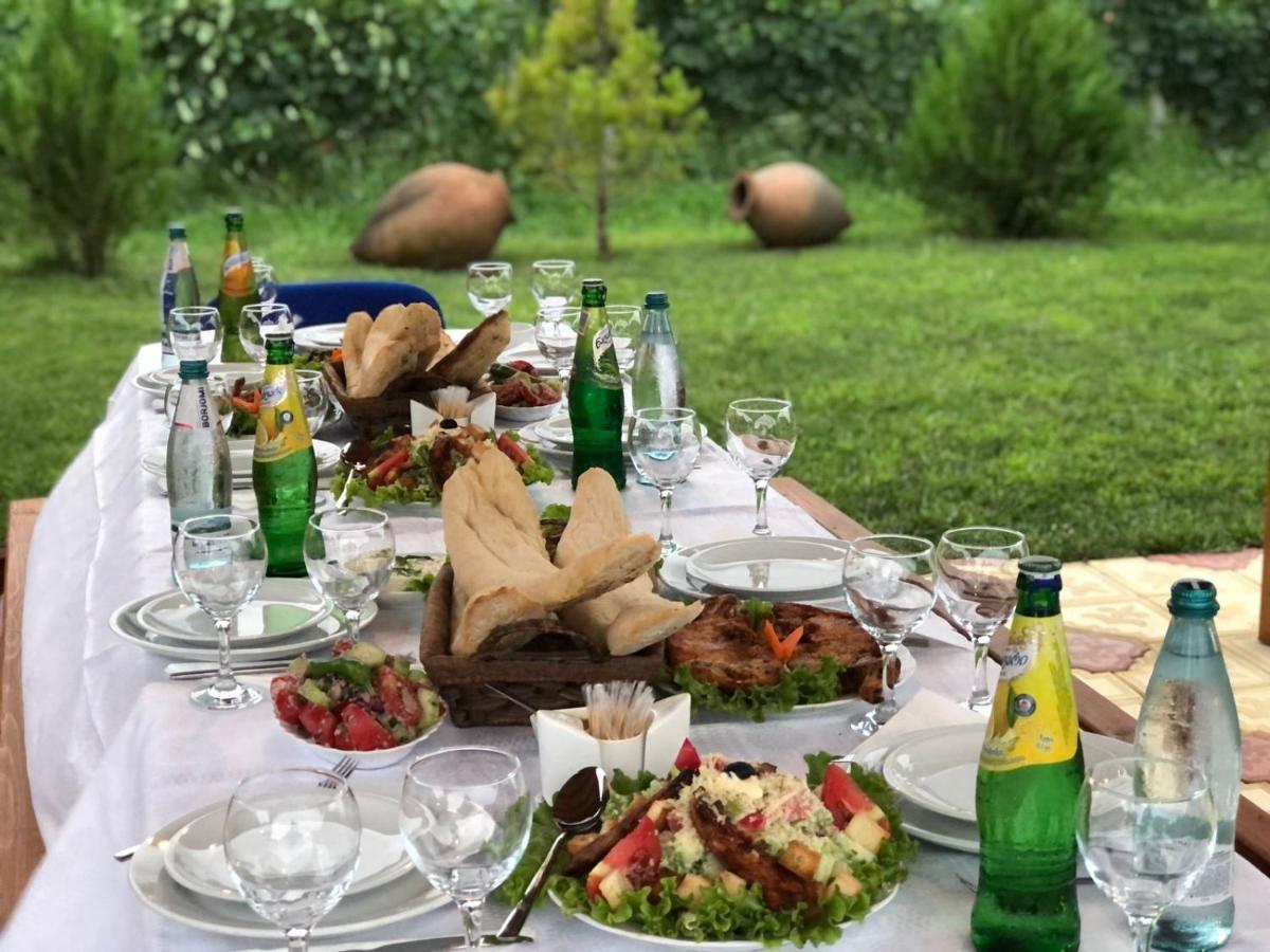 Finca Idoize Camping Hotel Akhmeta Exteriér fotografie